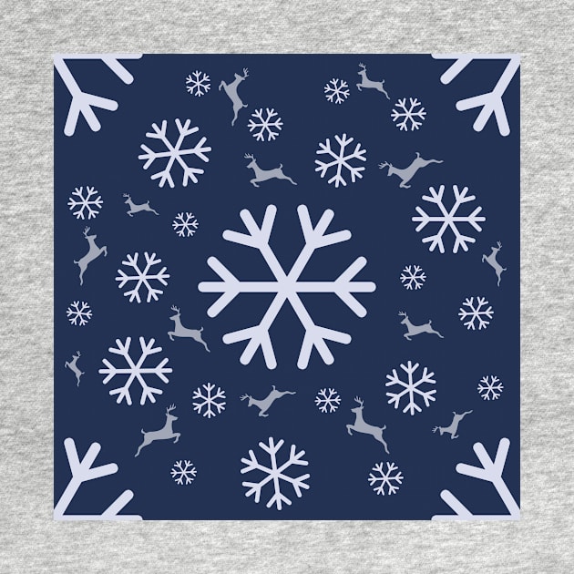 Winter time pattern 2 by BeCreativeArts